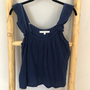 Xirena Rue Gauze Tank Top